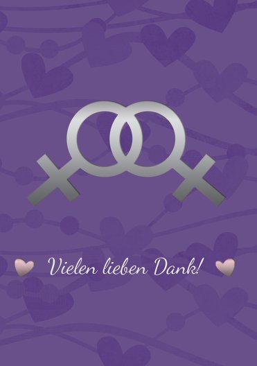 Ansicht 3 - Danke Im Zeichen der Liebe - Frauen