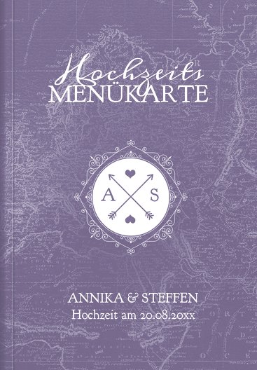 Ansicht 3 - Hochzeit Menükarte Hochzeitspass