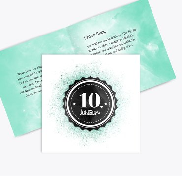 Jubiläumskarte Galaxie