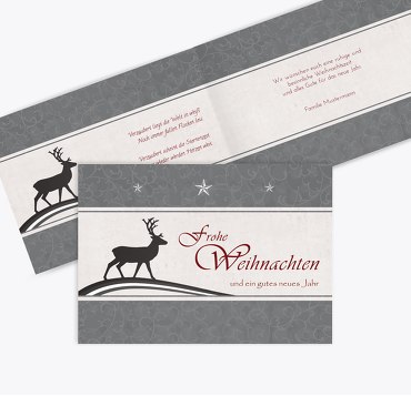 Grußkarte classic Elch