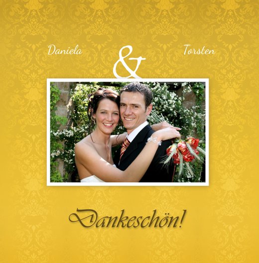 Ansicht 3 - Hochzeit Danke Eheversprechen