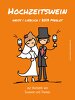 Ansicht 3 - Hochzeit Flaschenetikett Comic Brautpaar