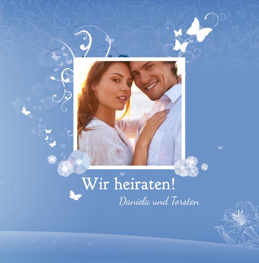 Ansicht 3 - Hochzeit Einladung Dream