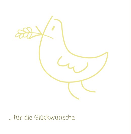 Ansicht 2 - Konfirmation Dankeskarte Gräser