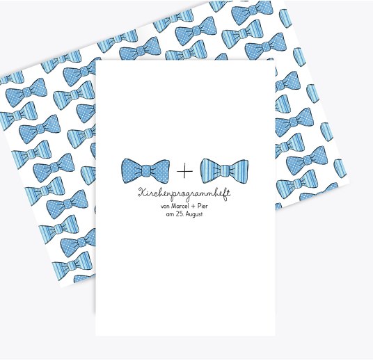 Kirchenheft Umschlag Fliegen HellBlau 148x210mm