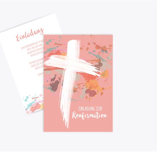 Einladungskarten Zur Konfirmation Designs