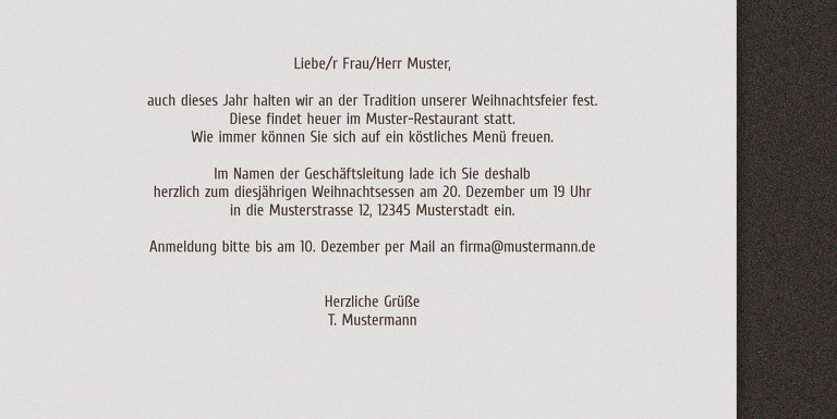 Ansicht 5 - Einladung Adventszeit