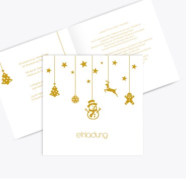 Einladung Schmuckelemente