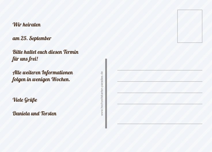 Ansicht 3 - Save-the-Date Leuchtturm