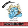 Ansicht 10 - Geburtstagseinladung Monsterparty