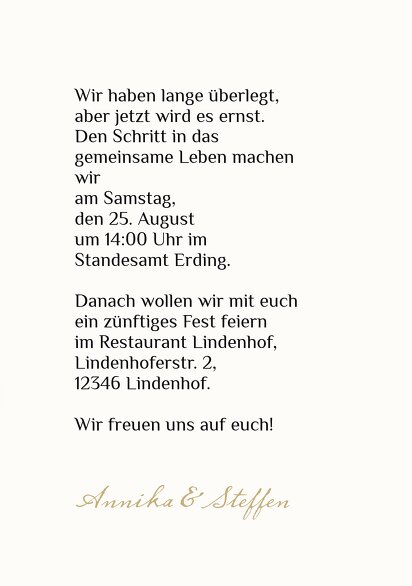 Ansicht 5 - Hochzeit Einladung Vintage Laterne
