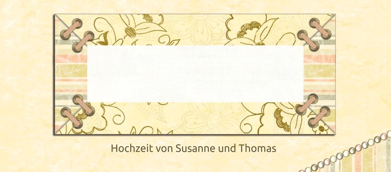 Ansicht 3 - Hochzeit Tischkarte Bund für's Leben