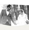 Ansicht 8 - Hochzeit Dankeskarte Sternenbild