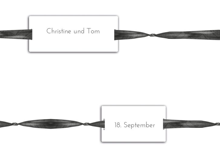 Ansicht 4 - Hochzeit Einladung loop label