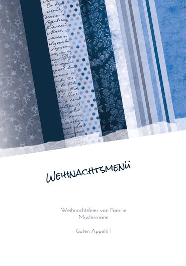 Ansicht 3 - Menükarte Geschenkpapier