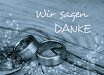 Ansicht 7 - Hochzeit Dankeskarte Eheringe