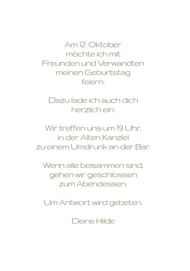 Ansicht 5 - Einladungskarte Krone 60