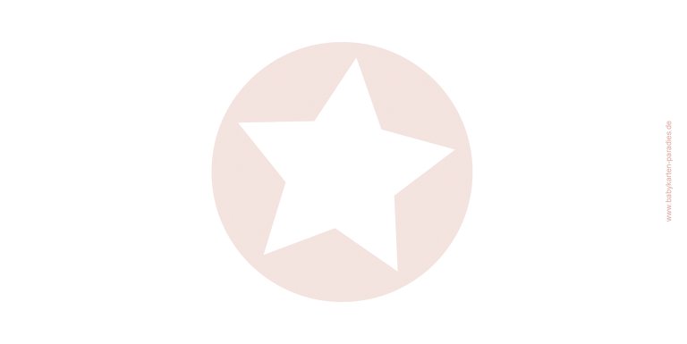 Ansicht 2 - Baby Dankeskarte a new star