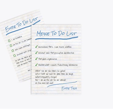 Geburtstagseinladung Checkliste