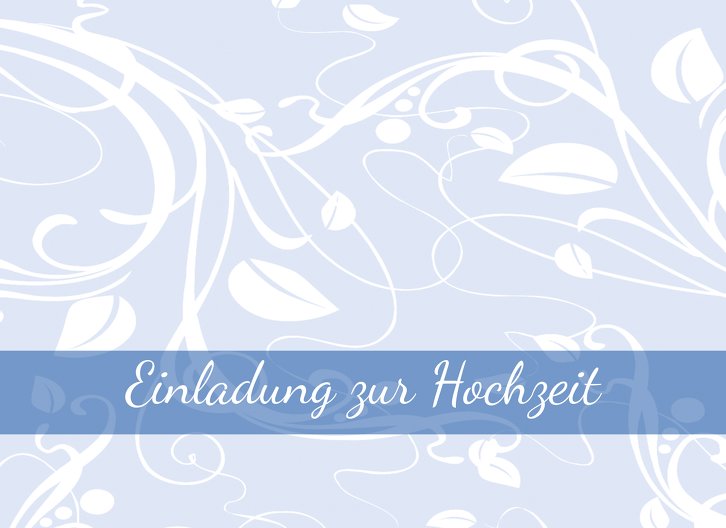 Ansicht 3 - Hochzeit Einladung Blättertraum