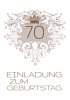 Ansicht 7 - Einladungskarte Krone 70 Foto