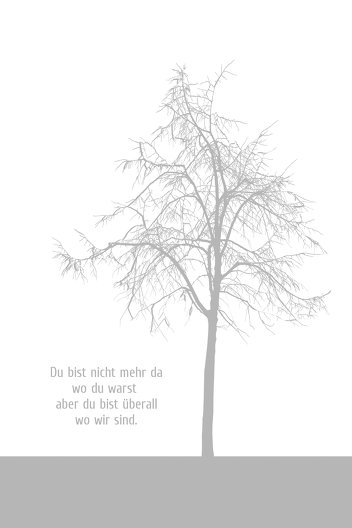 Ansicht 4 - Dankeskarte Tree