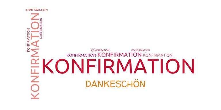 Ansicht 3 - Konfirmation Dankeskarte Script