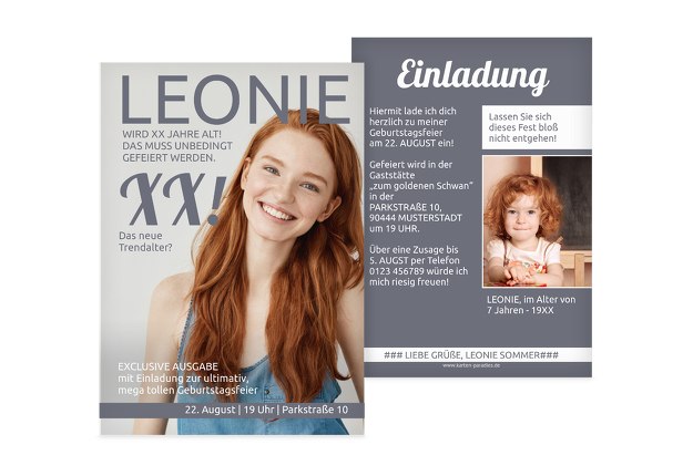 Einladungskarten Zum 18 Geburtstag Karten Paradies De