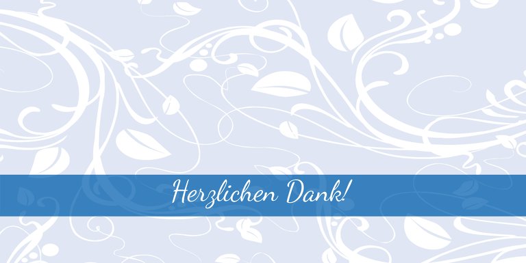 Ansicht 3 - Hochzeit Dankeskarte Blättertraum