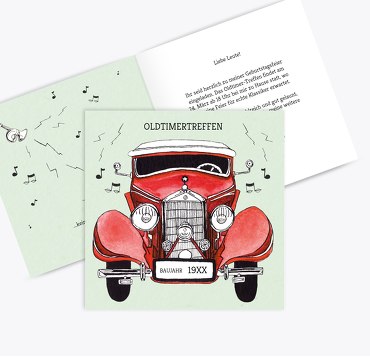 Einladung Oldtimertreffen 