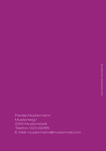 Ansicht 2 - Kommunion Dankeskarte Pigeon