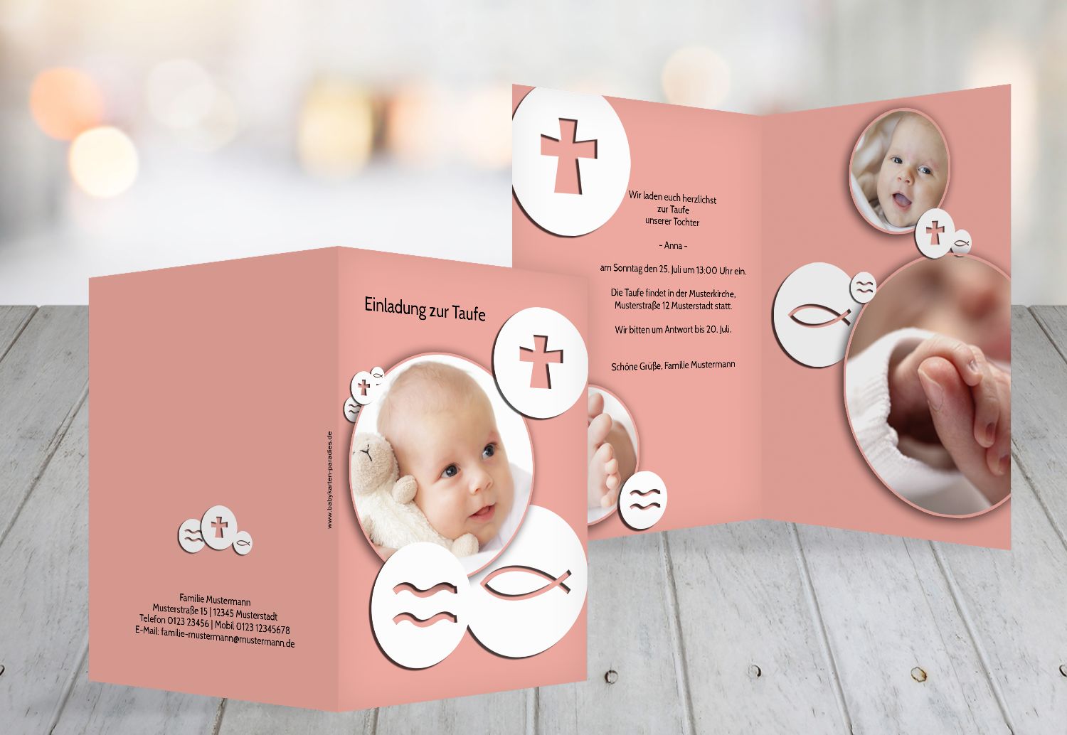 Was Schreibt Man Auf Eine Taufkarte Umschlag Taufkarte Taufsymbole selbst gestalten!