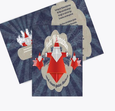 Grußkarte Origami