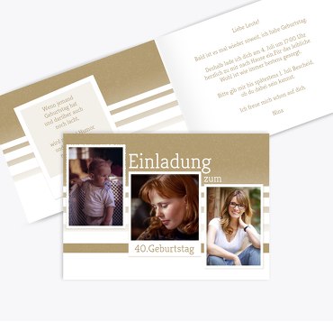 Geburtstagseinladung Fotostrecke 40