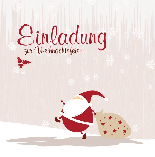 Ansicht 3 - Einladung Weihnachtsmann