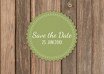 Ansicht 4 - Save-the-Date Vintage Holz