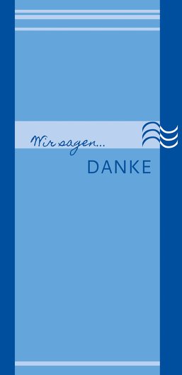 Ansicht 3 - Dankeskarte Lebenswasser