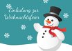 Ansicht 4 - Einladung Schneemann