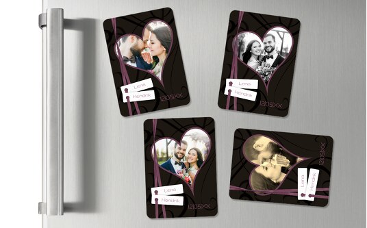 Magnet Band Lila 55x77mm