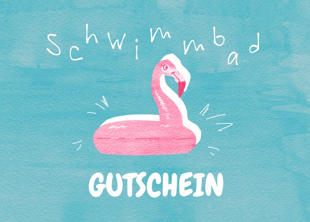 Ansicht 2 - Gutschein zum Geburtstag Schwimmbad
