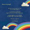 Ansicht 9 - Taufkarte Regenbogenfantasie