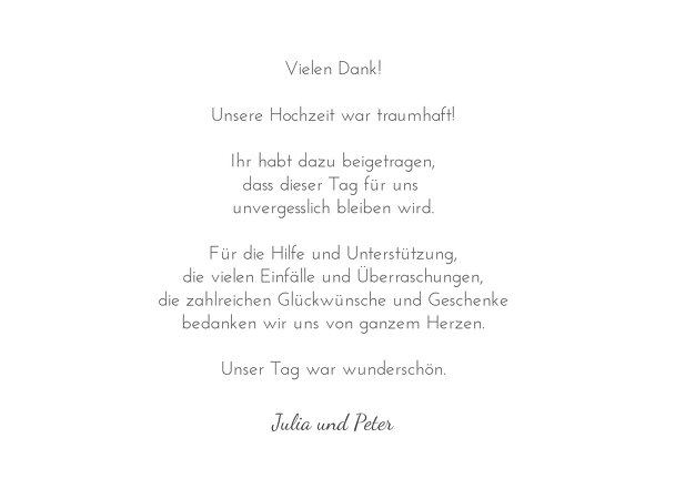 Ansicht 5 - Hochzeit Dankeskarte Kirsche