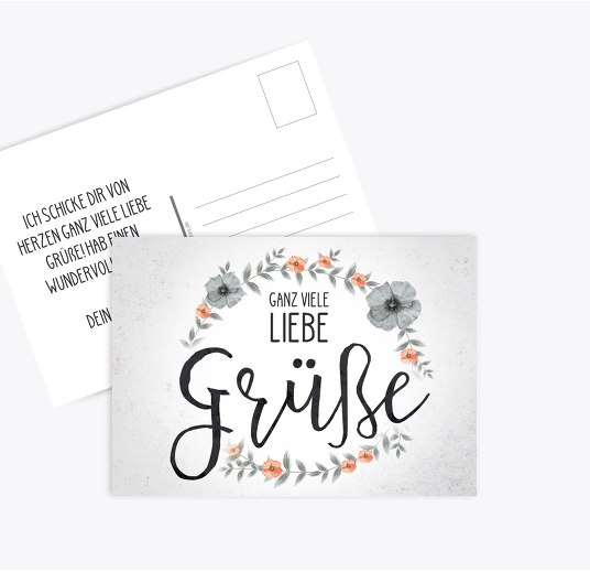 Lustige, schöne & liebe Spruchkarten online selbst gestalten!