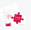 Hochzeit Save-the-Date Puzzleteile