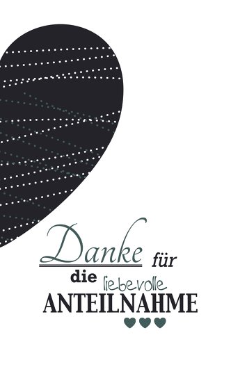 Ansicht 3 - Dankeskarte Herz