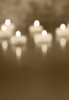 Ansicht 6 - Sterbebildkarte Kerzenlichter