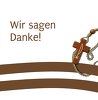 Ansicht 7 - Taufe Dankeskarte Kreuz auf Welle