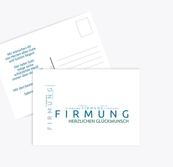 Glückwünsche zur Firmung Script