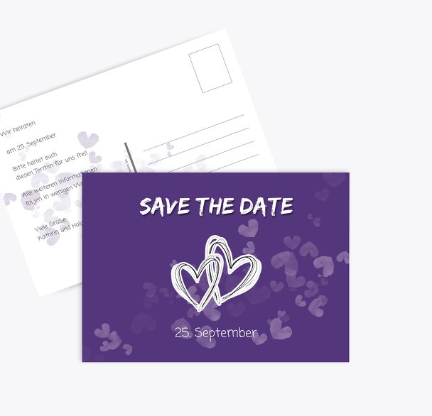 Save-the-Date Liebesglück