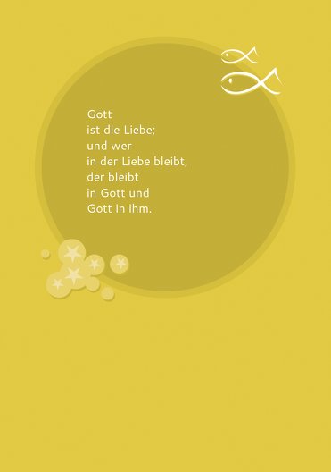 Ansicht 4 - Kommunionskarte Star